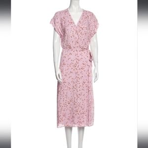 Joie Bethwyn Floral wrap dress